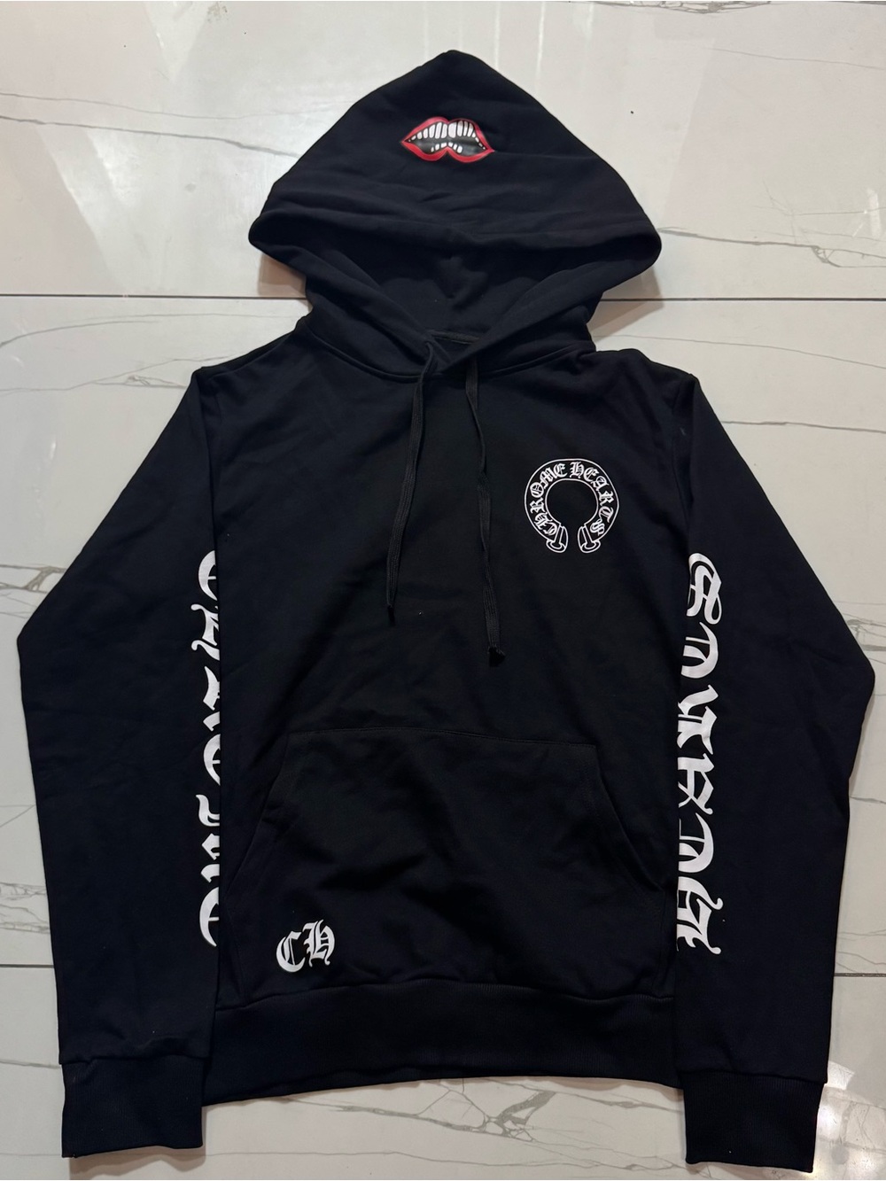 Chrome Hearts x Matty Boy Chomper Horseshoe Hoodie